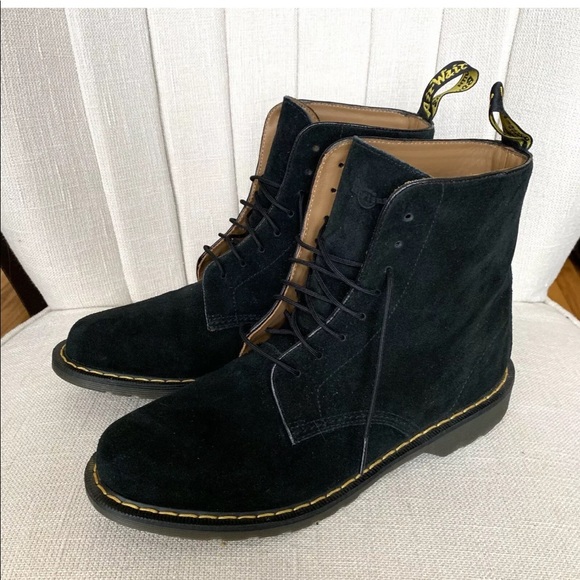 dr martens flora suede